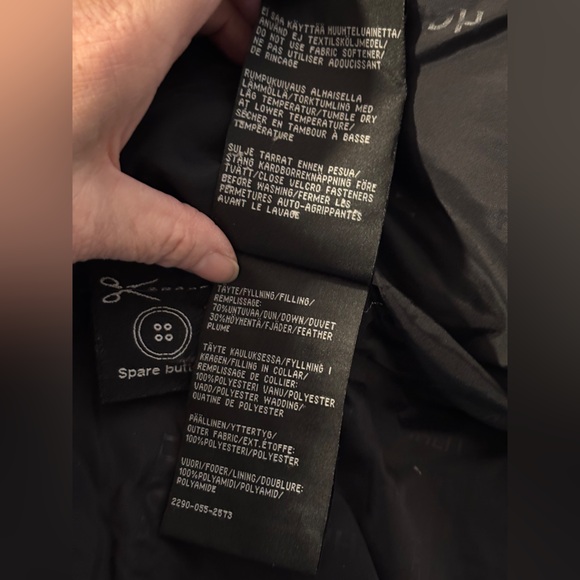 HALTI Brahe Finnish Puffer Down Insulated Ski Snow Everyday Jacket Tan US 8 - Picture 13 of 16